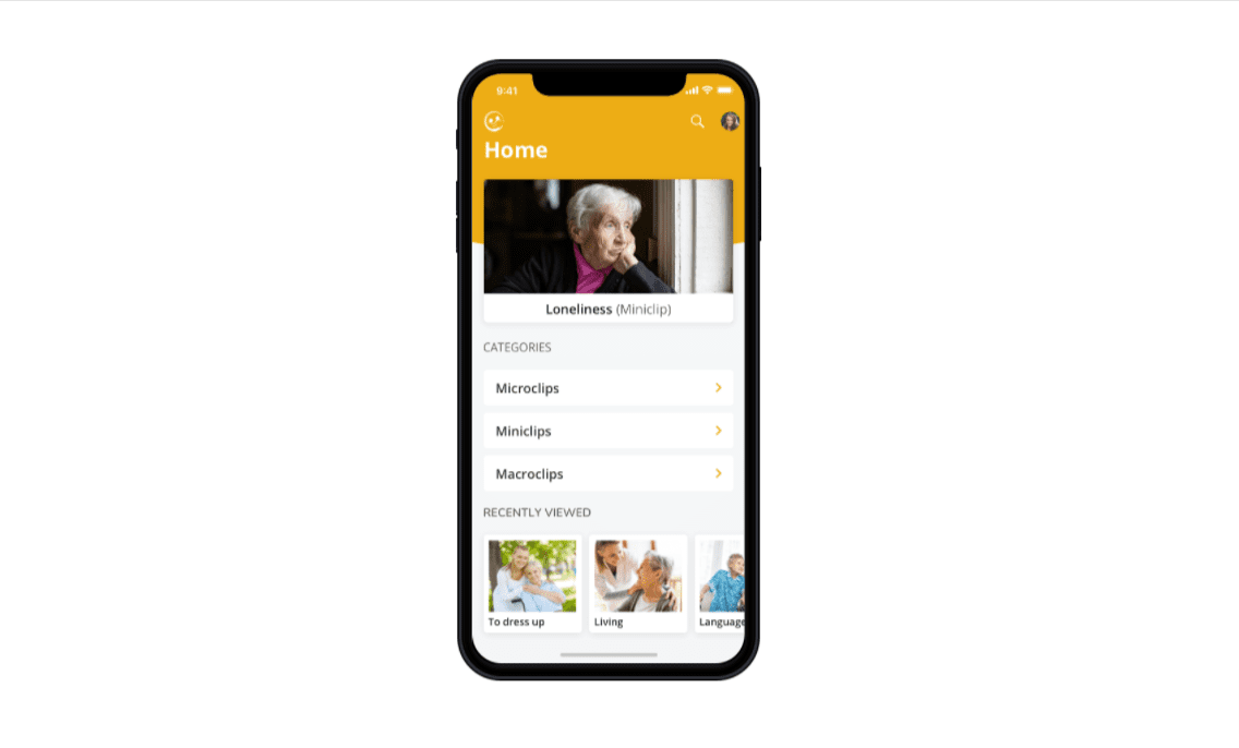 Elderly Care – Flutter App Development
